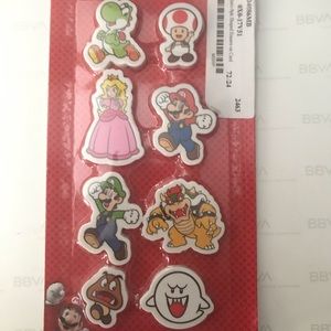 Mario erasers